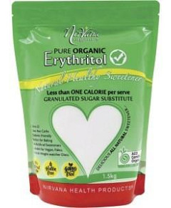 Nirvana Erythritol Pure Organic 1.5kg