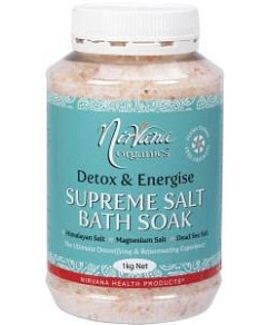 Nirvana Himalayan Crystal Salt Detox Supreme Bath Soak 1kg