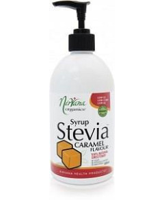 Nirvana Organics Caramel Flavour Stevia Syrup 500ml