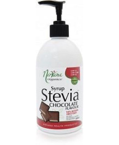 Nirvana Organics Chocolate Flavour Stevia Syrup 500ml