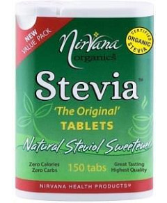 Nirvana Organics Stevia 'The Original' Tablets 150Tabs