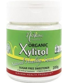 Nirvana Xylitol Certified Organic – Refillable Shaker 200g