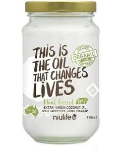 Niulife Extra Virgin Coconut Oil 6x350ml