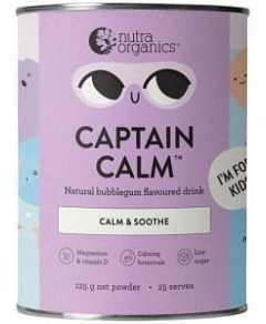 NUTRA ORGANICS Captain Calm Bubblegum 125g