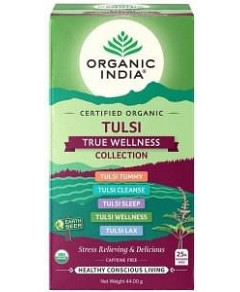 Organic India Tulsi True Wellness Collection 25Teabags