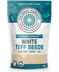 Outback Harvest White Teff Seeds G/F 500g