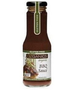 Ozganics Organic BBQ Sauce G/F 250ml