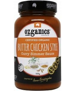 Ozganics Organic Butter Chicken Sauce G/F 500g