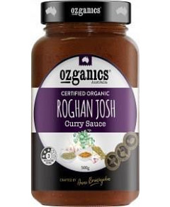 Ozganics Organic Rogan Josh Sauce G/F 500g