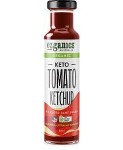 Ozganics Organic Tomato Ketchup NAS G/F 250ml