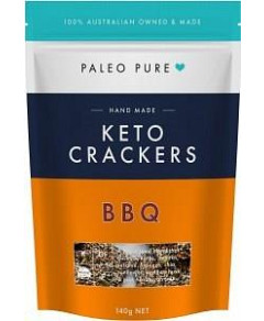 Paleo Pure Keto Crackers BBQ 140g