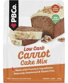 PBco Carrot Cake Mix Low Carb 350g