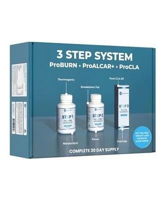 PC LABORATORIES 3 Step System ProBURN ProALCAR+ ProCLA Pack