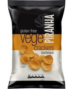 Piranha Vege Crackers BBQ G/F 100g