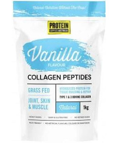 PROTEIN SUPPLIES AUSTRALIA Collagen Peptides Vanilla 1kg