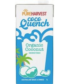 Pure Harvest Organic Coco Quench Milk G/F 1L