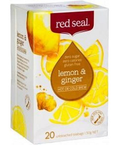 Red Seal (Hot & Cold Brew) Lemon & Ginger 20Teabags