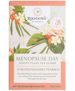 ROOGENIC AUSTRALIA Menopause Day (Native Plant Tea Elixir) x 18 Tea Bags