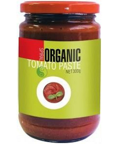 Spiral Organic Tomato Paste G/F Glass 300g