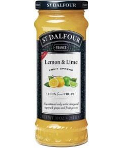 St Dalfour Lemon & Lime Fruit Spread G/F 284g DEC24