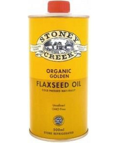 Stoney Creek Organic Golden Flaxseed Oil 500ml