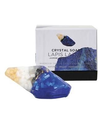 Summer Salt Body Crystal Soap Lapis Lazuli Jasmine & Lime 150g