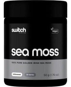 Switch Nutrition Sea Moss 100% Pure Golden Irish Sea Moss 50g