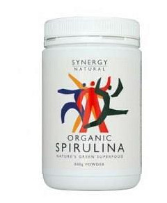 Synergy Spirulina Powder 500gm Organic