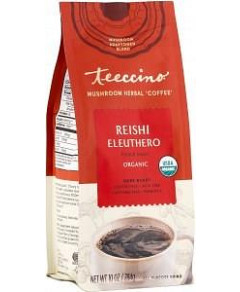 Teeccino Reishi Eleuthero Mushroom Adaptogen 284g Foil Bag