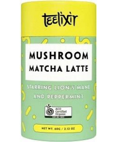 Teelixir Mushroom Matcha Latte 100g