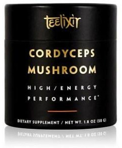 Teelixir Organic Cordyceps Mushroom Powder High/Energy Performance G/F 50g
