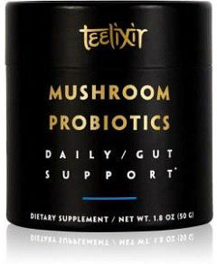 Teelixir Organic Mushroom Probiotics Daily Gut Support G/F 50g