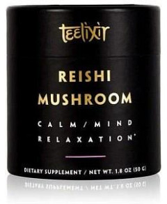 Teelixir Organic Reishi Mushroom Powder Calm/Mind Relaxation G/F 50g