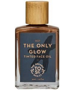 THE ORGANIC SKIN CO Organic The Only Glow Tinted Face Oil Deep 30ml