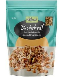 UNTAMED HEALTH Earth-Friendly Sprouting Seeds Buckwheat 100g