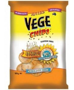 Vege Chips BBQ 6x100g