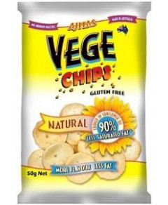Vege Chips Natural 12x50g