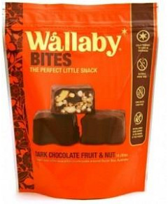 Wallaby Bites Dark Chocolate Fruit&Nut 150g