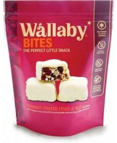 Wallaby Bites Yoghurt Fruit&Nut Tray 150g
