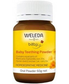 WELEDA BABY (Homoeopathic Medicine) Baby Teething Powder 60g