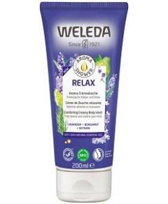 WELEDA Organic Aroma Shower Gel Relax (Lavender + Bergamot + Vetiver) 200ml