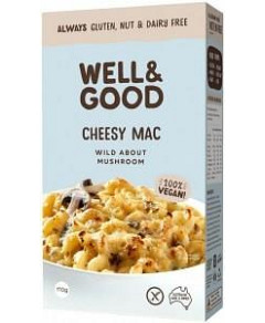 Well And Good Cheesy Mac Wild About Mushroom G/F 110g