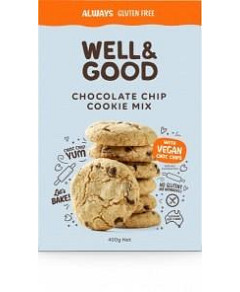 Well And Good Choc Chip Cookie Mix G/F 400g