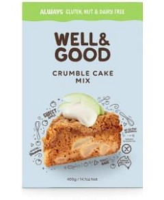 Well And Good Crumble Cake Mix 400g