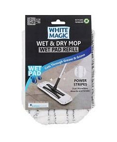 White Magic Eco Cloth Wet & Dry Mop Wet Pad Refill