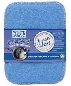 White Magic Scrubtastic Foam Pot Scrubber