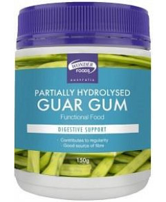 Wonderfoods Partially Hydrolysed Guar Gum (PHGG) G/F 150g