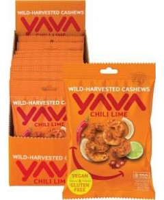 Yava Wild-Harvested Cashews Chili Lime 10x35g