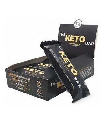 Yours Truly The Keto Bars Lemon Cashew G/F 10x40g