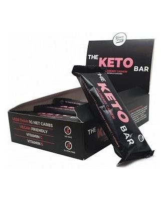 Yours Truly The Keto Bars Wildberry Cashew G/F 10x40g